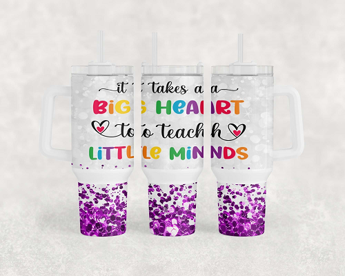 40oz Teach Little Minds Tumbler