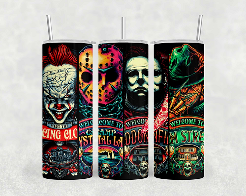 20oz Horror Tumbler